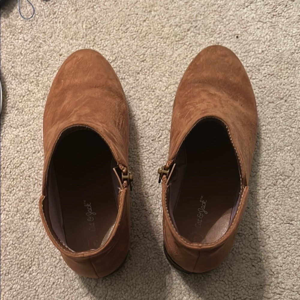 Brown Ankle Boots kids size 3